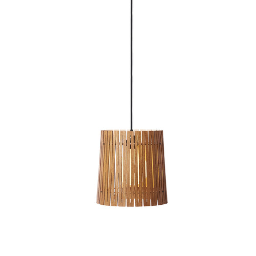 Lampe i træ WOOD TWO - Birch <br>Wheat brown