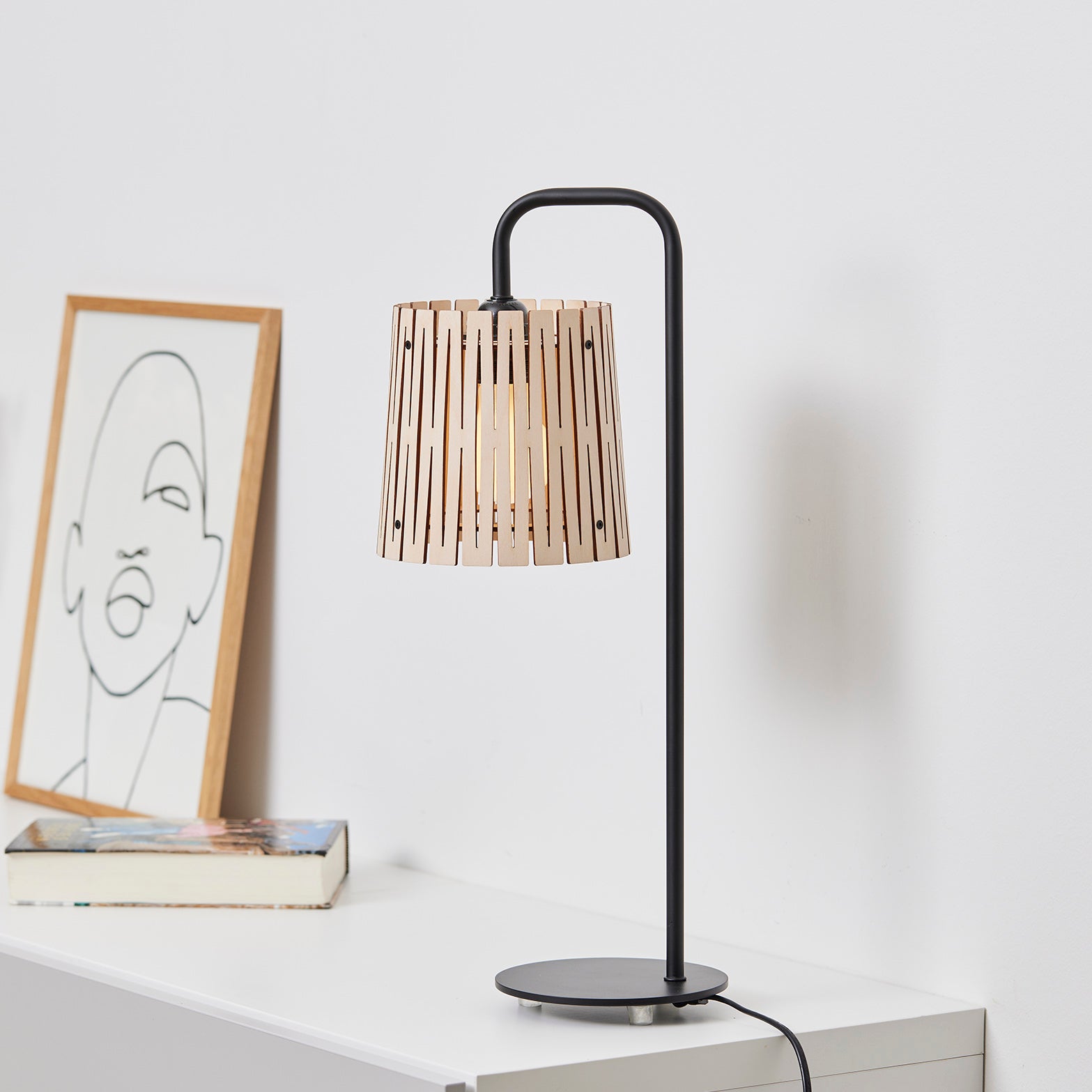 Lampe i træ WOOD SEVEN - Birch