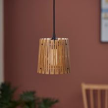 Load image for gallery viewLampe i træ WOOD EIGHT – Birch &lt;br&gt;Wheat brown