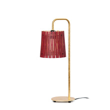 Load image for gallery viewLampe i træ WOOD SEVEN GOLD - Birch wine red